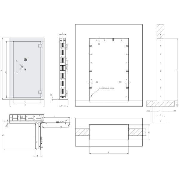 Двері сховища VD 3 — 2KL Фото № 10 | Safehub